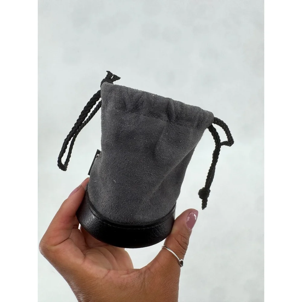 Polaroid Filter Wallet Case and Canon Suede Drawstring Lens Pouch Bundle Black